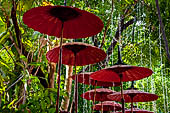 Chiang Mai - The Wat Phan Tao temple, the courtyard. 